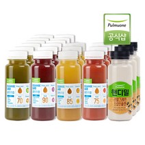 (택배상품)풀무원녹즙 클렌즈주스 클렌즈랩 이지 3일 프로그램 총21병, 18개, 130ml