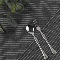 식당 고급 가게 스테인리스 수저 아기스푼 양식기포크 숟가락젓가락 숟가락, 2-2폰토스티포크2p, 상세페이지참조
