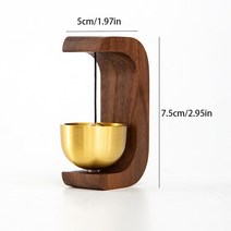 풍경 현관 종 입구 게이트 벨 흡입 도어 타입 구리 볼 냉장고 서재 침실 자석 초인종, 17 magnetic absorption