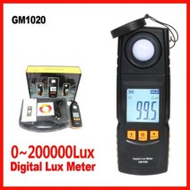 광도계 휘도 측정기 광도 측정 디지털 럭스 라이트 미터 사진 휴대용 포토 통합 조도계 테스터 도구, GM1020-N 2