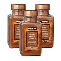커클랜드 Kirkland Ground Saigon Cinnamon 영국 코스트코 그라운드 사이공 시나몬 시즈닝 303g, 3팩