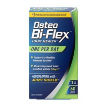Osteo Bi-Flex One Per Day Glucosamine Joint Health 오스테오 바이플렉스 원 퍼 데이 글루코사민 조인트 헬스 1500mg 60정, 1개, 기본