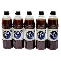 바로 멸치육수 다시 1.05kg 20배희석, 5개