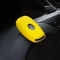 투싼 NX4 스마트키 홀더 키케이스, 5버튼 (스카이블루)