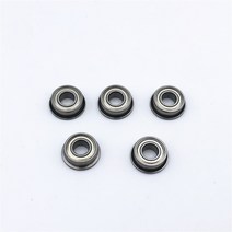 소형 플랜지 볼 베어링 F684ZZ 4x9x4mm 이중 금속 차폐 5 개, 한개옵션0