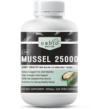 UBBIO 유비바이오 초록입홍합 25000 360캡슐, 1개, 360정
