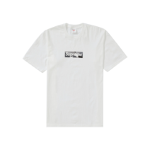 슈프림 에밀리오 푸치 박스 로고 티셔츠 화이트 블랙 696369