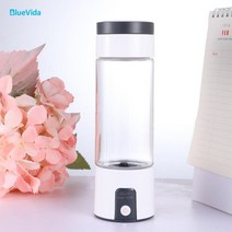 최대 3000ppb 미니 휴대용 수소 물 생성기 병 SPE PEM 99.99% 순수 H2 메이커 흡입기 장치 (3 in 1 디자인), 02 러시아