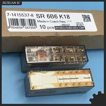 개/몫 00 원래 릴레이: SR6B6K8 DC8V 엘리베이터 8A 4 핀, 한개옵션0