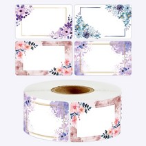 50-250pcs 35cm 꽃 이름 레이블 주방 빈 필기 날짜 스티커 냉장고 냉동고 식품 저장 중소 기업, 04 QY2086-50pcs
