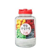 경성리빙테(주) 핸들 과실주병 당금주병 유리병 7리터 x 1병