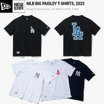뉴에라 MLB 빅 페이즐리 반팔 티셔츠 모음 13546479 13546478 13546477