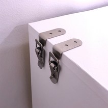 스텐매미고리 직각 꺽임 문 잠금 무잠금 버클 고정장치, 1개