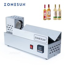 라벨링기계 원형라벨기 유리병 음료수 라벨 접착기, 220V