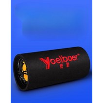 차량용 자동차 스피커 음향기기 오디오 카스테레오 앰프 튜닝 카스피커 서브우퍼 12v 24v, 만능인, 10인치 실린더(블루투스 없음)