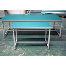 정전기 방지 테이블 생산 작업대 고무 제전 매트 다이, 120x80x75cm