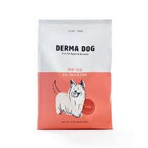 더마독 피부 모질 강아지 건강사료 눈물자국 1kg