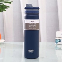 마우병 작은 등산용 보온병 미니보온병 커피 컵, 750ml, 블루-1pcs