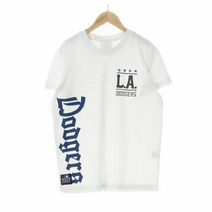 엠엘비스포츠 화이트 면혼방 프린팅반팔티 여자 M [90] 8735