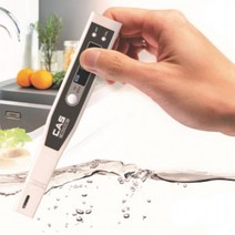 휴대용 정밀 pH측정기 PM-1플러스 14.00pH 김치산도 표준용액 사용 인공지능 기능, 상세페이지 참조