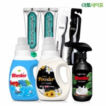 아토세이프 선물세트(세제+유연제+구취치약2개+칫솔2개+주방세제), 1