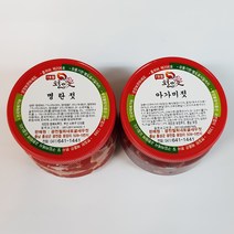 광천 양념 젓갈 500g 1+1 행사, 명란+아가미젓