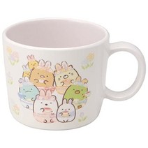 Skater 어린이 컵 멜라민 머그잔 230ml Sumiruko Gurashi Rabbit Oniwa M310-A, 1개, 상품명참조
