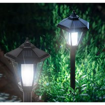 나눔조명 태양광 정원등 LED 태양열 화단 조명 미니 잔디등 가로등 계단등, 13. 미니 육각등(말뚝) (흰빛)