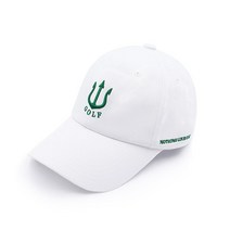 베루툼골프 HWGBC004 Nothing Like Golf 화이트 볼캡, S