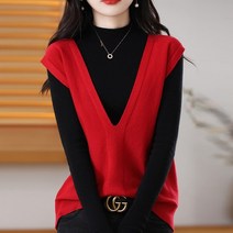 여성 꽈배기 니트 스웨터 브이넥 라운드넥 겨울 가디건 봄과 여름 조끼 용 v 넥 민소매 풀오버 패션 루즈하고 얇은 솔리드 컬러 아우터웨어