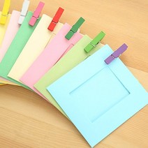 미니 폴라로이드 종이 액자 노끈사진걸이 사진 꾸미기 #2940EA, BNK 본상품선택