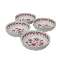 백산상사 백산 접시 4p 종지 도자기 초장 간장 나눔, 상세페이지 참조