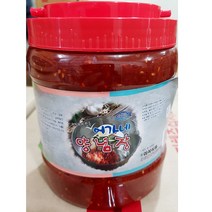 업소용 다데기 냉면 양념장 어가네 2kg 비빔장 어가네/냉면장/냉면비빔장/냉면양념장/냉면다데기냉면양념/비빔냉면/식자재/식자제/식자재쇼핑몰, 단일 수량