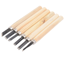 목공예 공구 목공용 나무조각칼 4종류 세트, 6P