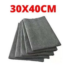 자석창문닦이밀대청소기유리청소 캠아웃도어 다용도 하이테크 마법 유리행주 30x30cm 극세사 자동차 세차수건 무수흔/강력 얼룩제거, [03] 30cmx40cm, [03] 6PCS
