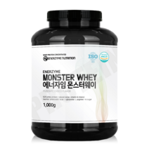 에너자임 몬스터웨이WPC 유청단백질 1000g 초코맛 커피맛, 커피맛1000g
