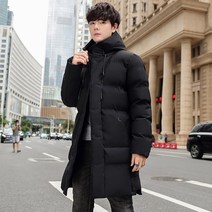 남자 롱패딩 겨울 경량 후드 패딩 MP-9788