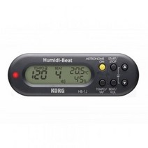 코르그(KORG) 휴미디 비트(Humidi-Beat) HB-1J-BK 온습도계 장착 메트로놈 [블랙]