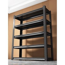 스테인리스 선반 가구 다층 발코니 창고 저장 철 화물 수납 진열대 거실 다용도 장식 진열장, 스테인리스선반 화이트 4층