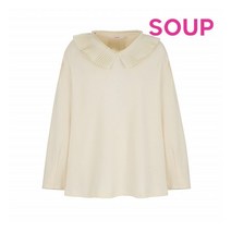 숲 칼라 배색 플리티드 티셔츠(SW9LT85)