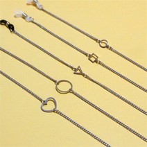 이어넥핸즈(잡화) [이어넥핸즈] 써지컬스틸 5도형 안경줄 마스크스트랩