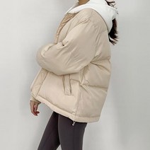 마이시즌 여성 몽몽 겨울패딩 빅사이즈 필수 웰론 숏패딩