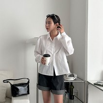 제이스타일 루알시 퍼프 카라 셔츠