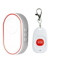 경보기 topvico wifi 패닉 버튼 노인 경보 rf 433mhz sos 비상 무선 전화 노인 안드로이드 ios app tuya smart life, SOS 와이파이 호스트