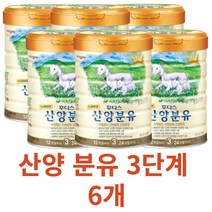 후디스 산양분유 3단계 6개