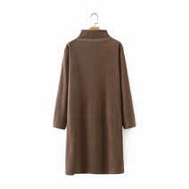 롱폴라원피스 추가 빅사이즈 가을옷 목티원피스 코디 왕골 이너 여성 2651716136
