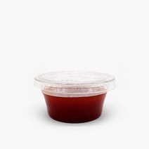 더팩컴퍼니 DC2P 소스컵 2온스 56ml (평면뚜껑포함), 1세트, 100개