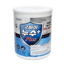 노루페인트 굿바이 누수 플러스 1L 투명 방수페인트 화장실 베란다 타일 셀프 방수제, 1개, 1000ml
