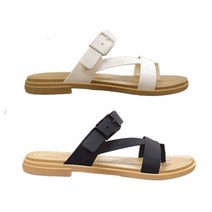 크록스 툴룸 토 포스트 샌들 2종