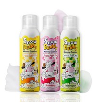 스노우버디 유아용 버블폼 거품목욕 휘핑클렌저 200ml / 대용량 300ml, 파우더향 1개